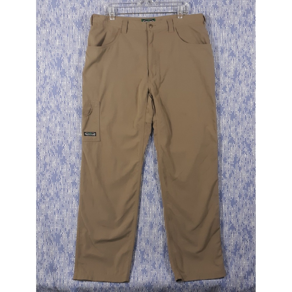 Arborwear Pants Mens Size 38 x 32 Nylon Work Outdoor Flat Front Chino